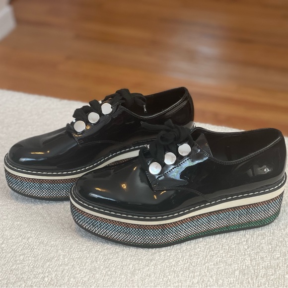 Zara platform Oxford shoes - Picture 1 of 6